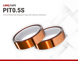 PIT0.5S | 0.5-mil Polyimide (Kapton) Tape with Silicone Adhesive