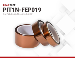 PIT1N-FEP019 | 1mil FN Polyimide Film with 0.5mil FEP on One Side | No Adhesive