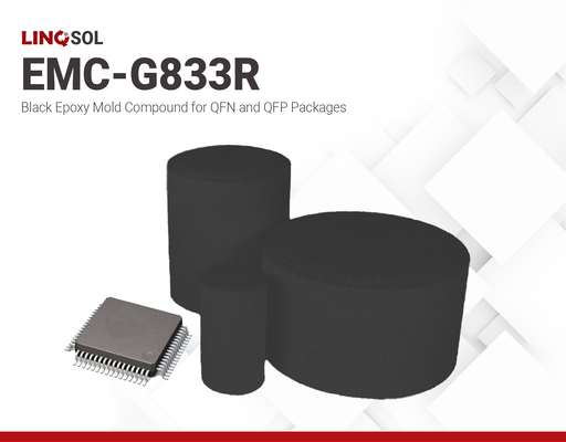 LINQSOL EMC-G833R | Black Epoxy Mold Compound