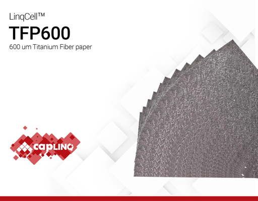 LINQCELL TFP600 | 600um Titanium Fiber Paper