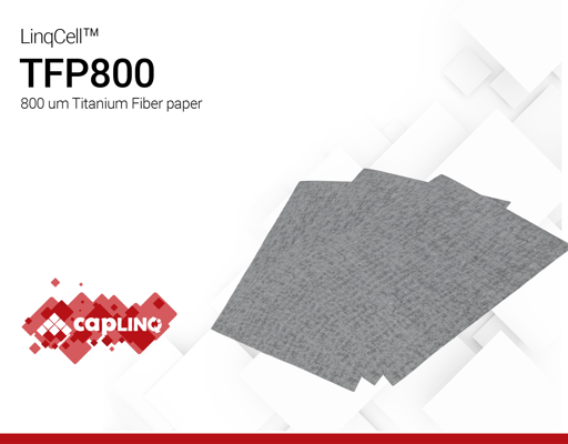 LINQCELL TFP800 | 800um Titanium Fiber Paper