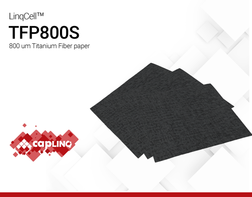 LINQCELL TFP800S | 800um Titanium Fiber Paper