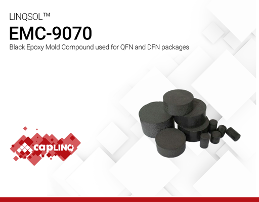 LINQSOL EMC-9070 | Black Epoxy Mold Compound