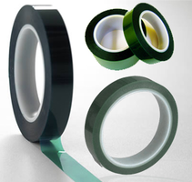 PET2S-Green | 2-mil Green Polyester Tape (PET) with Silicone Adhesive
